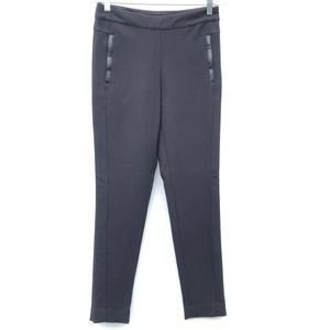 Cartonnier Anthropologie Sz 4 Charlie Ankle Pant Women Black Tapered Leg